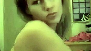 i feel so excited stripping as a young blonde teen on webcam