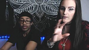 Kinky Camgirl Vlog 6 Cuckolding Reality With Tattooed Big Boobs Mistress Alace Amory & Sub