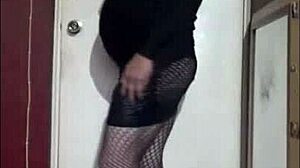 bisexual crossdresser pumps up for bigger size in part four