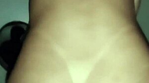 Intense anal sex ends with amateur babe getting her ass filled with milk