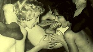 Vintage steam age threesome with antique elements