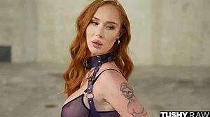 Redhead Lenina Gets Ass Filled In Missionary And Riding