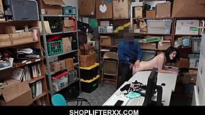 small brunette teen ivy aura promises pussy in garage punishment