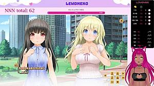 vtuber lewdneko plays love cubed part 2