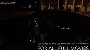 LoyaltyNroyalty Presents Freaks at Night: Tattooed Ebony Latina Teen Gets Anal in Public Outdoor Setting.