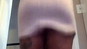 'wanna peek up her skirt at that pussy?'