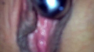 Fingering and fisting my wife's super wet creamy pussy before licking up her cum