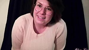 Curvy Babe With Big Tits Undresses: Teasing Or Tempting?