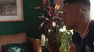 Businessman hides gay secret as two men wreck his ass in bdsm orgy