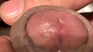 Gay Couple Ma and Rolando Stroke Monster Cock in Bathroom