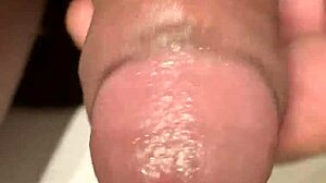 Gay Couple Ma and Rolando Stroke Monster Cock in Bathroom