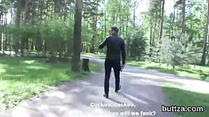 Flawless petite 18+ chick gets blowjob and assfucking with stretching