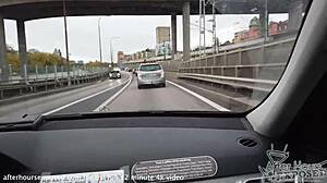 Holiday in Stockholm turns into a 3way lesbian pussy gaping party.