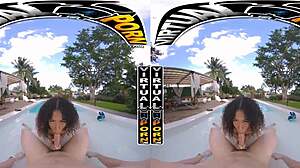 Virtual porn skyla suns gets outdoor fuck by the pool in pov vr reality