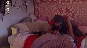 Angel and Demon Engage in Halloween Cosplay Sex