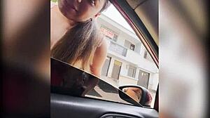 Latina Babe Bent Over for Homemade Ass Action. Petite Brunette Pays Ride with Wild Favor.