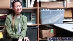 Ed Powers performs anal theft in police uniform