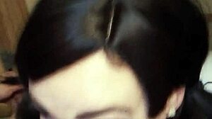 My girlfriend in cosplay costumes with homemade fun