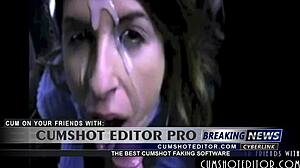 submissive amateur sluts crave that big cock cum facial