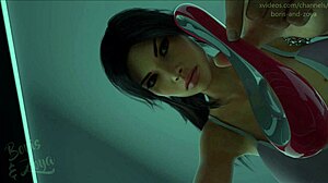 Caroline Dumps Cum On Stepbro's Face In Milfy City Part 4