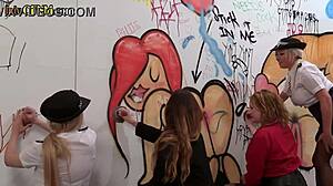 Cfnm Femdom Police Milfs Jerk Gloryhole Cocks In Hj Orgy