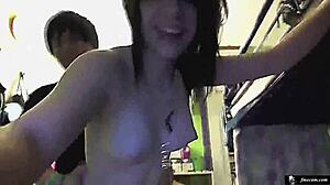 Cute Teen 18+ Emo Girl Feels Webcam Fucking Passion
