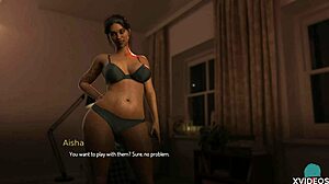 Bound College Cutie Teases Big Boobs