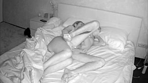 The wife woke her husband with a playful photoshoot