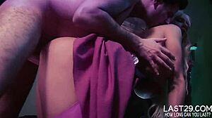 Blonde Face Covered in Jizz After Taking Cock!