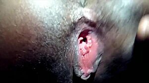 Her ebony ass grew fatter while my cock got bigger