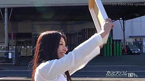 NO MONEY! SMALL TITS HITCHHIKE!