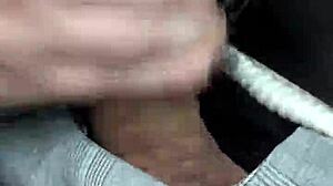 Blowjob While Driving Car Risky Public Handjob POV Monster Cock