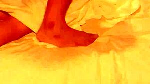 In HOTEL, asian AMATEURS enjoy group MASSAGE turning into 3SOME voyeur HOMEMADE