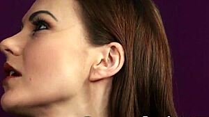 Kinky Hottie Swallows Sperm Load in Facial Bukkake or Gulps Jizz?