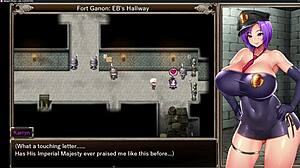 Karryn's prison titty fucking and cum drinking!