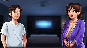 Summertime Saga 77 has this hot milf giving an epic blowjob! 😍