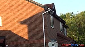 First Time Slut Tricked Into Stroking And Sucking British Cock For Cumshot