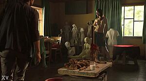 Hyun Jin Park in sensual Korean scene from Natalie 2010 movie with intense vibes.