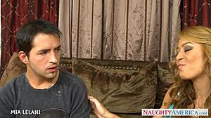 big jugged blonde mia lelani sucks cock and gets hardcore fucking