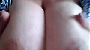 Klaudiaambergirl Playing with Breasts in Amateur MILF Massage