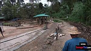 From Elephant Ride To Wild Sex: Thai Teen Couple's POV Adventure