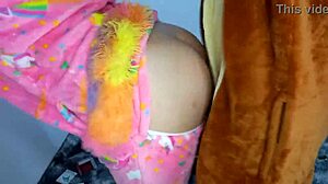 Can a unicorn cosplay slut suck me off until I cum on her tits?