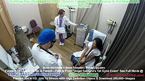 clov angel santanas first gyno exam caught on hidden camera with doctor