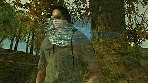 Beautiful natural tits in anal orgy 3some group orgasm oral outdoor home on the ranger