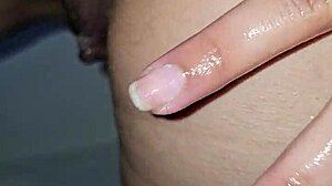 mature latina receives milk in her ass during session