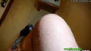 In tuktukpatrol, a skinny thai girl bends over for doggystyle and gets filled with cum.