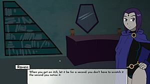 cumming on starfire's ass in 18titans part 3