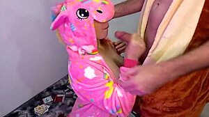 Can a unicorn cosplay slut suck me off until I cum on her tits?