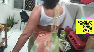 i messed up and said sarah rosa is dancing with her big tits out and teasing us all night long