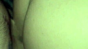 mature latina receives milk in her ass during session
